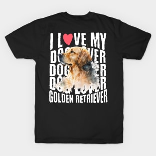 Golden retriever lover T-Shirt
